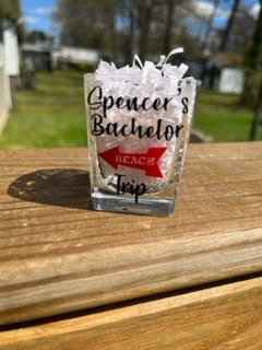 Personalized shot glass