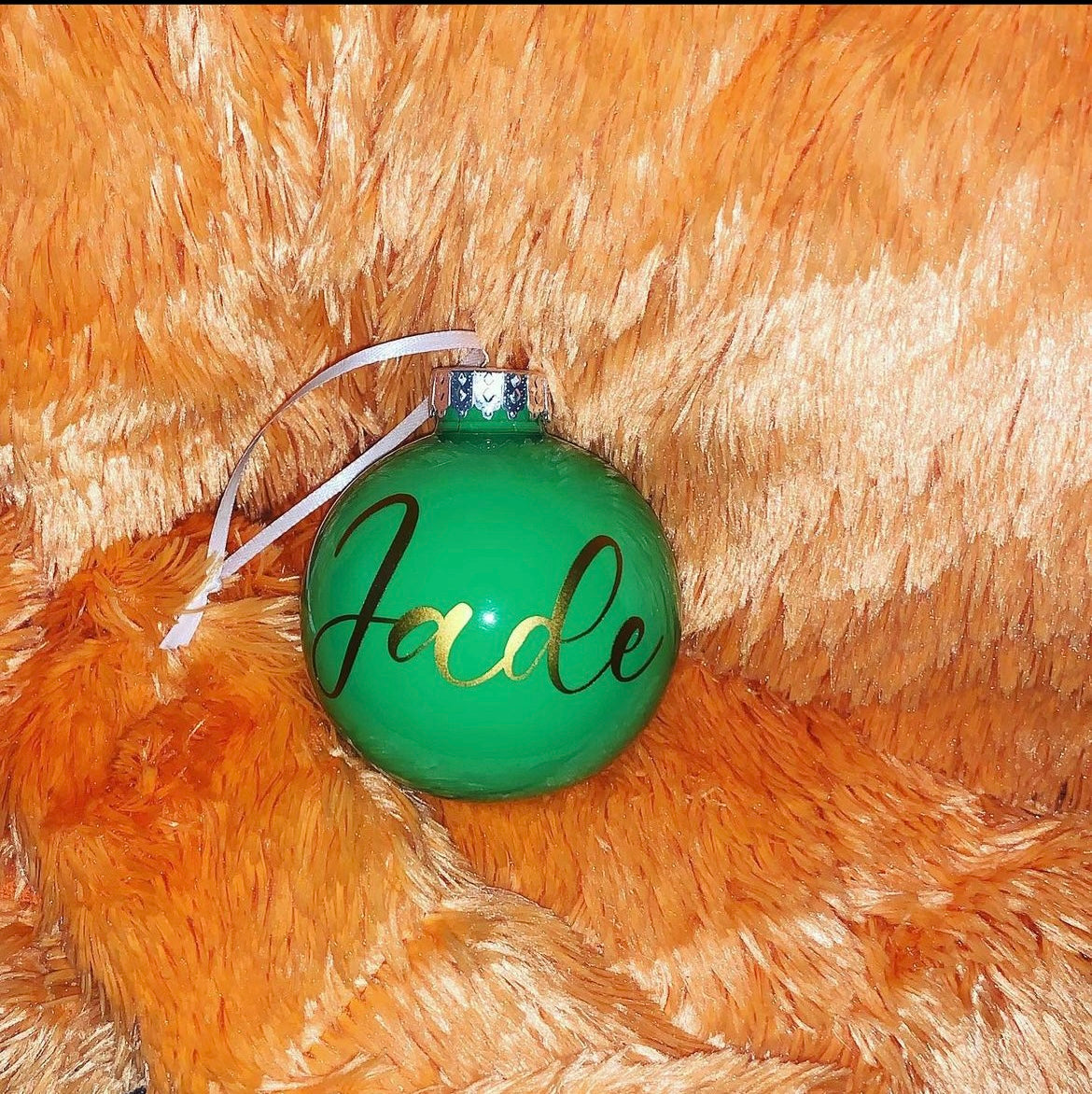 Personalized Christmas Ornament